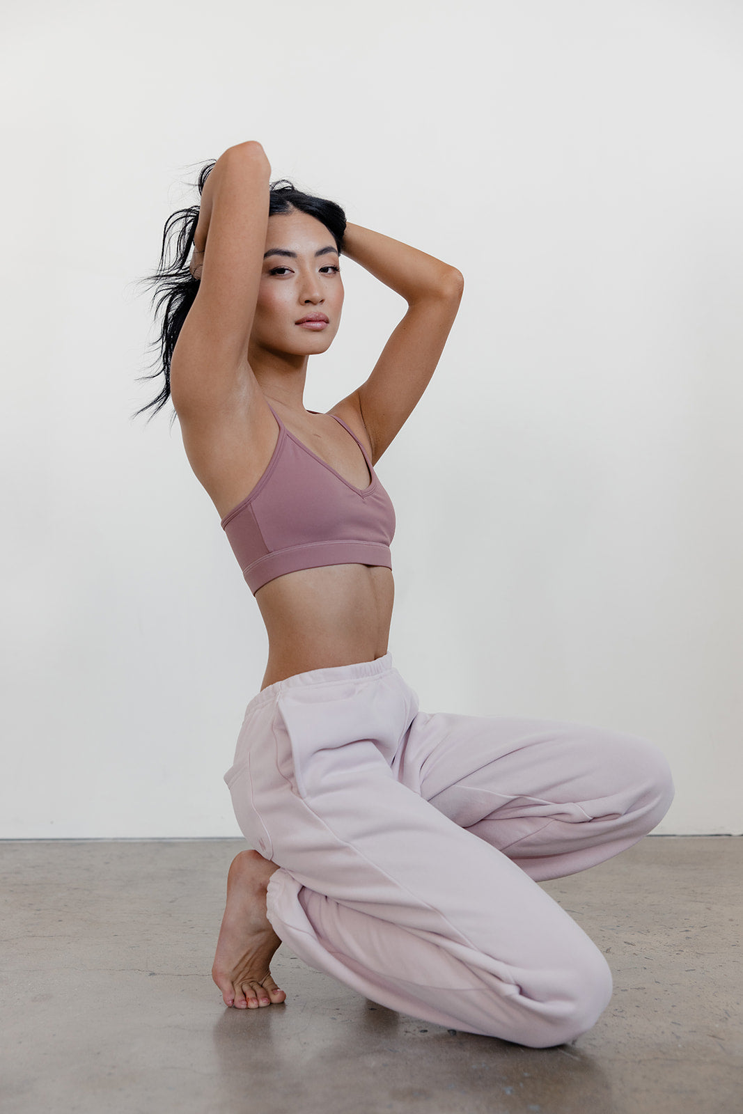 SECOND SKIN BASIC BRA - ROSE MAUVE