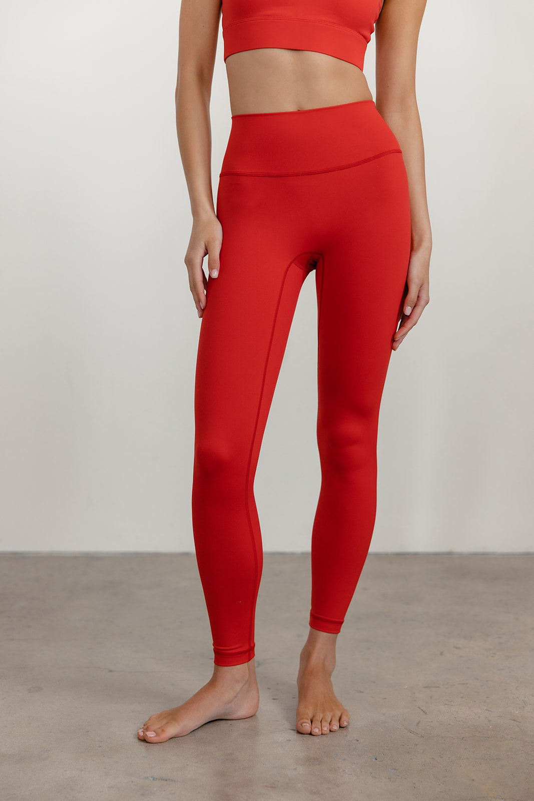 SECOND SKIN LEGGING - RED