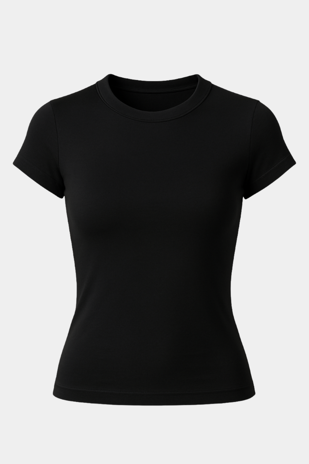 SECOND SKIN TEE - BLACK