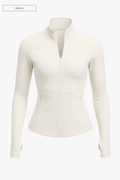 SECOND SKIN SCULPT JACKET - BONE