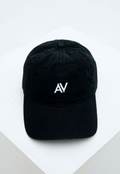 AV LOGO CAP - BLACK